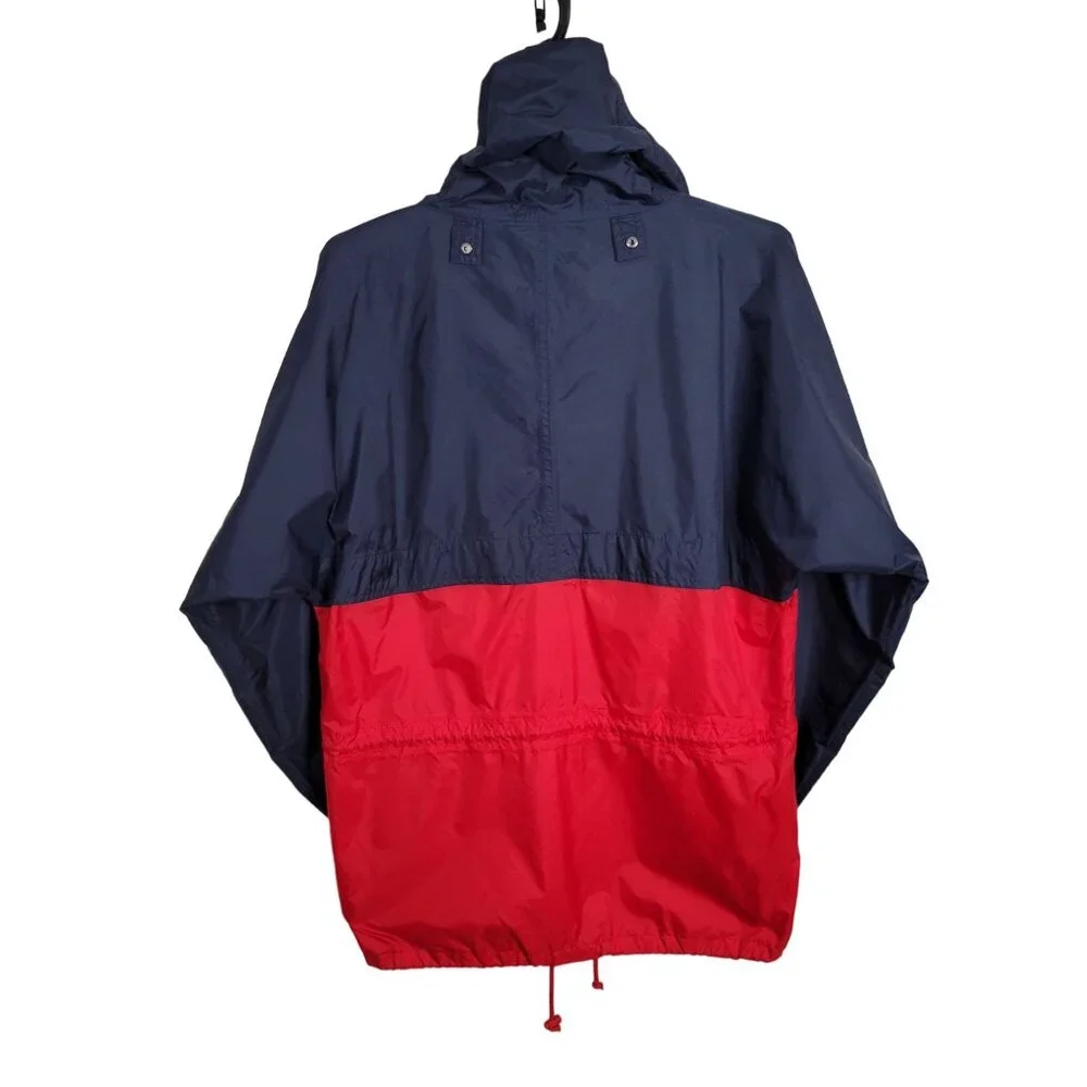 Helly Hansen Mens Size M Windbreaker Waterproof Packable Jacket Hooded Vented